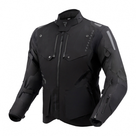 KURTKA MOTOCYKLOWA TEKSTYLNA REBELHORN HIKER 4 BLACK
