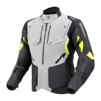 KURTKA MOTOCYKLOWA TEKSTYLNA REBELHORN HIKER 4 BLACK GREY FLUO YELLOW