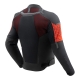KURTKA MOTOCYKLOWA TEKSTYLNA REBELHORN JAX BLACK RED