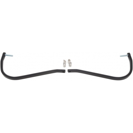 REPLACEMENT ALUMINIUM HANDGUARD BARS BLACK