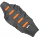 SEAT COVER RIBBED RUBBERIZED ORANGE