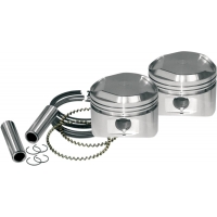 SUPER STOCK PISTON KIT 3 1/2" STD-SIZE HIGH COMPRESSION W/ RINGS