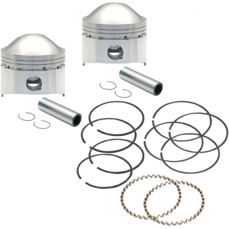 FORGED PISTON KIT 3 1/2" +0.010" LOW COMPRESSION