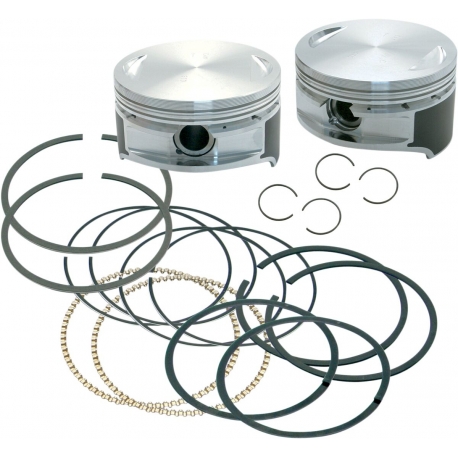 FORGED PISTON KIT 3 7/8" STD-SIZE FOR 106" STROKER KIT