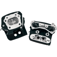 REPLACEMENT CYLINDER HEADS LOW-COMPRESSION 82CC BLACK