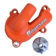 WATER PUMP COVER & IMPELLER KIT SUPERCOOLER ALUMINUM ORANGE