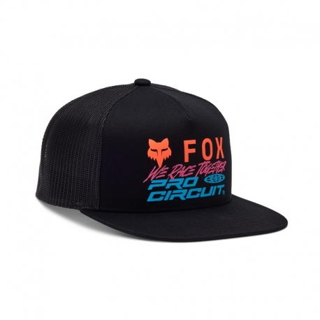 CZAPKA Z DASZKIEM FOX X PRO CIRCUIT SB HAT BLACK OS