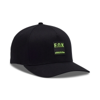 CZAPKA Z DASZKIEM FOX INTRUDE FLEXFIT HAT BLACK S/M