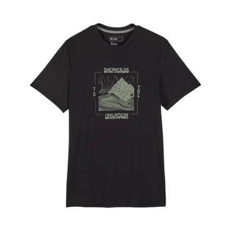 T-SHIRT FOX SHEPHERDS TECH BLACK