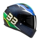 KASK MOTOCYKLOWY HJC C10 BB33 BLACK BLUE