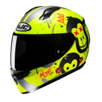 KASK MOTOCYKLOWY HJC C10 GETI GREEN BLACK