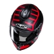 KASK MOTOCYKLOWY HJC C70N HOLT BLACK RED S