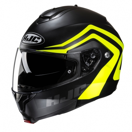 KASK MOTOCYKLOWY HJC C91N NEPOS BLACK YELLOW