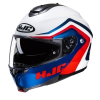 KASK MOTOCYKLOWY HJC C91N NEPOS WHITE BLUE