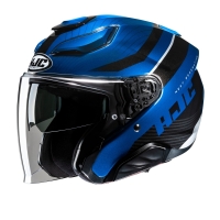 KASK MOTOCYKLOWY HJC F31 NABY BLUE BLACK