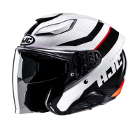 KASK MOTOCYKLOWY HJC F31 NABY SILVER WHITE