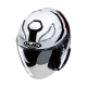 KASK HJC F31 NABY SILVER/WHITE