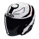 KASK HJC F31 NABY SILVER/WHITE