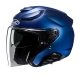 KASK HJC F31 SOLID SEMI FLAT METALLIC BLUE