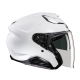 KASK HJC F31 SOLID PEARL WHITE