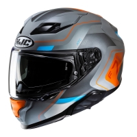 KASK MOTOCYKLOWY HJC F71 ARCAN GREY ORANGE