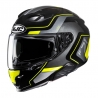 KASK HJC F71 ARCAN BLACK/YELLOW