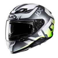 KASK MOTOCYKLOWY HJC F71 BARD BLACK GREY XS