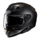 KASK MOTOCYKLOWY HJC F71 SOLID SEMI FLAT BLACK TITANIUM