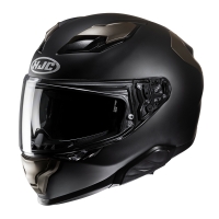KASK MOTOCYKLOWY HJC F71 SOLID SEMI FLAT BLACK TITANIUM
