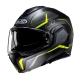 KASK MOTOCYKLOWY HJC I100 LORIX BLACK YELLOW