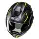 KASK MOTOCYKLOWY HJC I100 LORIX BLACK YELLOW