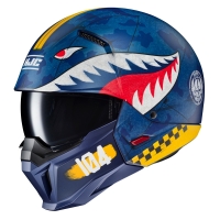 KASK HJC I20 VANGUARD CALL OF DUTY BLUE/YELLOW