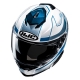 KASK MOTOCYKLOWY HJC I71 IORIX BLUE SILVER