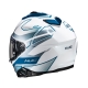 KASK MOTOCYKLOWY HJC I71 IORIX BLUE SILVER