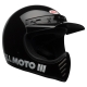 KASK MOTOCYKLOWY BELL MOTO-3 CLASSIC BLACK S
