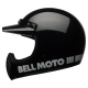 KASK MOTOCYKLOWY BELL MOTO-3 CLASSIC BLACK S