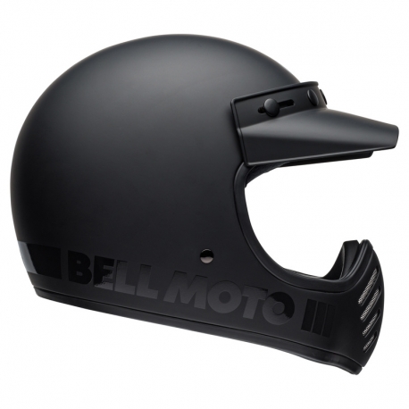 KASK MOTOCYKLOWY BELL MOTO-3 CLASSIC M/G BLACK S