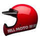 KASK MOTOCYKLOWY BELL MOTO-3 CLASSIC RED