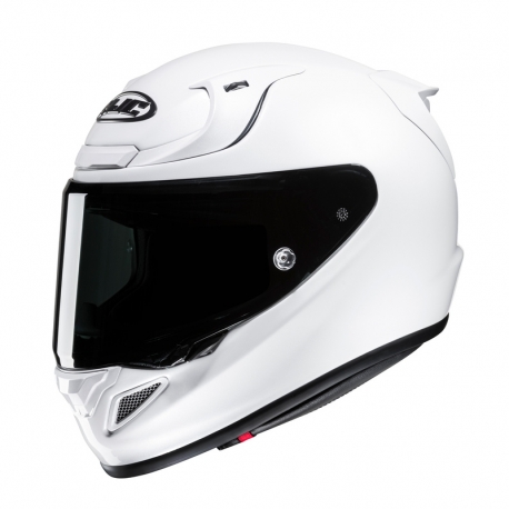 KASK MOTOCYKLOWY HJC RPHA12 SOLID PEARL WHITE