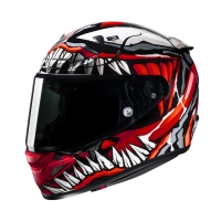 KASK MOTOCYKLOWY HJC RPHA12 MAXIMIZED VENOM MARVEL BLACK RED XXL