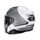 KASK HJC RPHA31 CHELET SILVER/WHITE