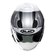 KASK HJC RPHA31 CHELET SILVER/WHITE