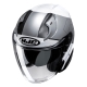 KASK HJC RPHA31 CHELET SILVER/WHITE