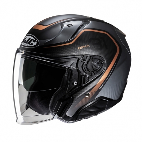 KASK MOTOCYKLOWY HJC RPHA31 KOUV BLACK GOLD