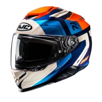 KASK MOTOCYKLOWY HJC RPHA71 COZAD BLUE ORANGE