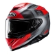 KASK MOTOCYKLOWY HJC RPHA71 COZAD RED SILVER L