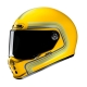 KASK MOTOCYKLOWY HJC V10 FONI YELLOW GREY