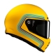 KASK MOTOCYKLOWY HJC V10 FONI YELLOW GREY