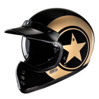 KASK MOTOCYKLOWY HJC V60 NYX BLACK GOLD