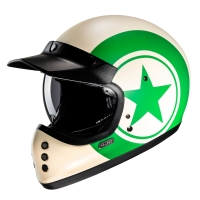 KASK MOTOCYKLOWY HJC V60 NYX WHITE GREEN